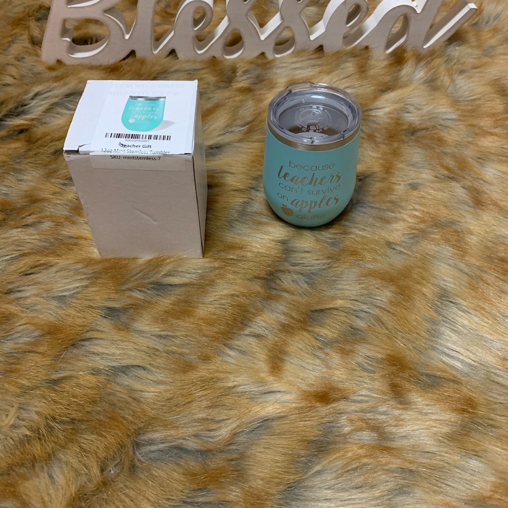 Mini 12oz Stemless Tumbler w/ Lid